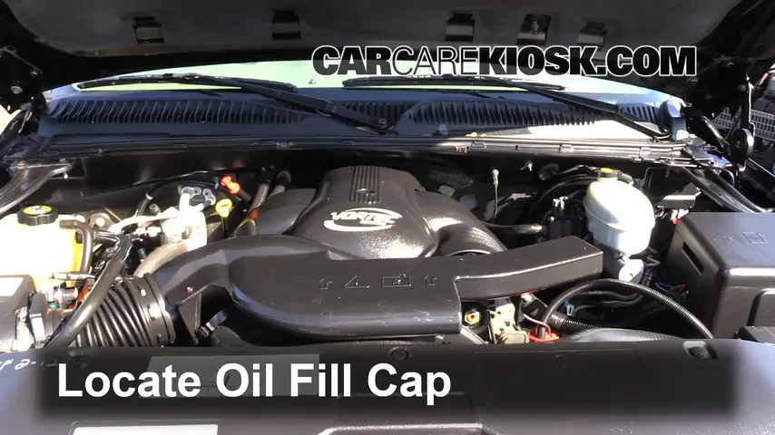 2003 GMC Sierra Denali 6.0L V8 Oil
